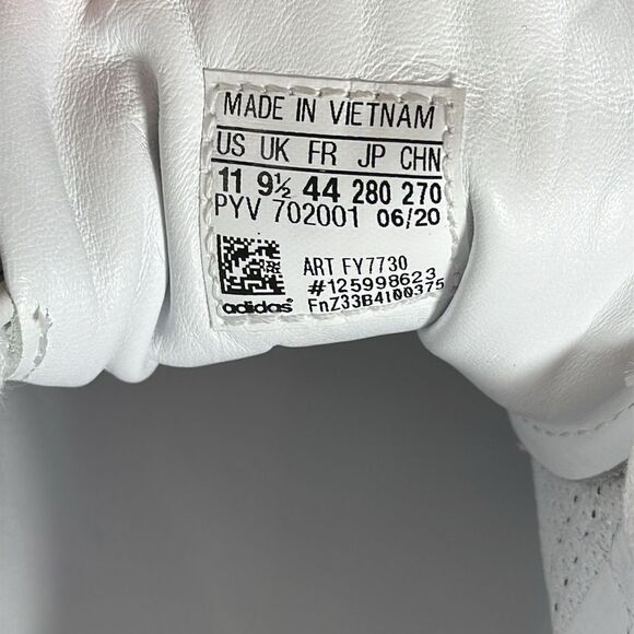 Adidas X Beyonce Ivy Park White and Black Superstar Pointed Toe Sneakers Sz 11 - Picture 8 of 9